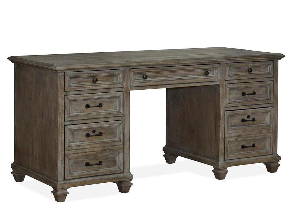 Lancaster - Executive Desk - Dove Tail Gray by Unique Piece Furniture