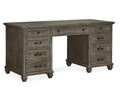 Lancaster - Executive Desk - Dove Tail Gray by Unique Piece Furniture
