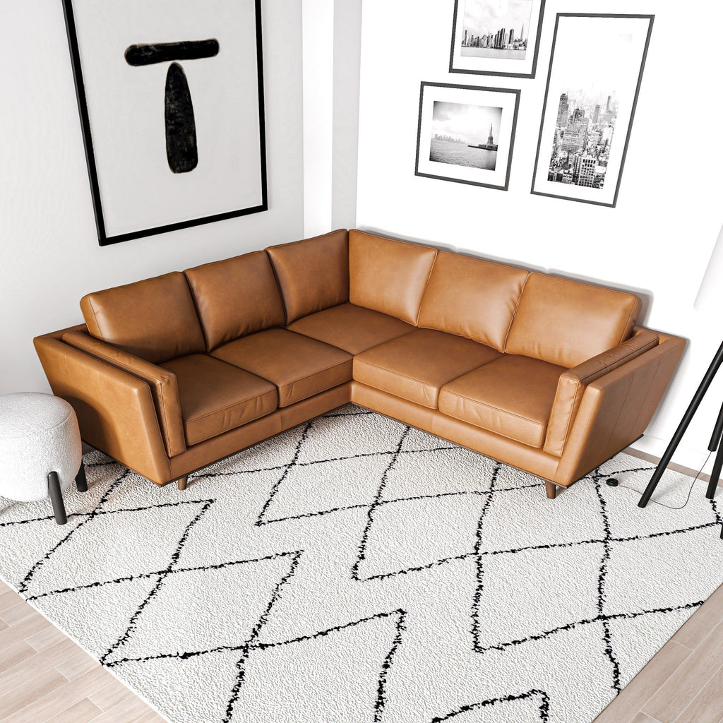 Erman - Corner Sofa - Tan by Unique Piece Furniture