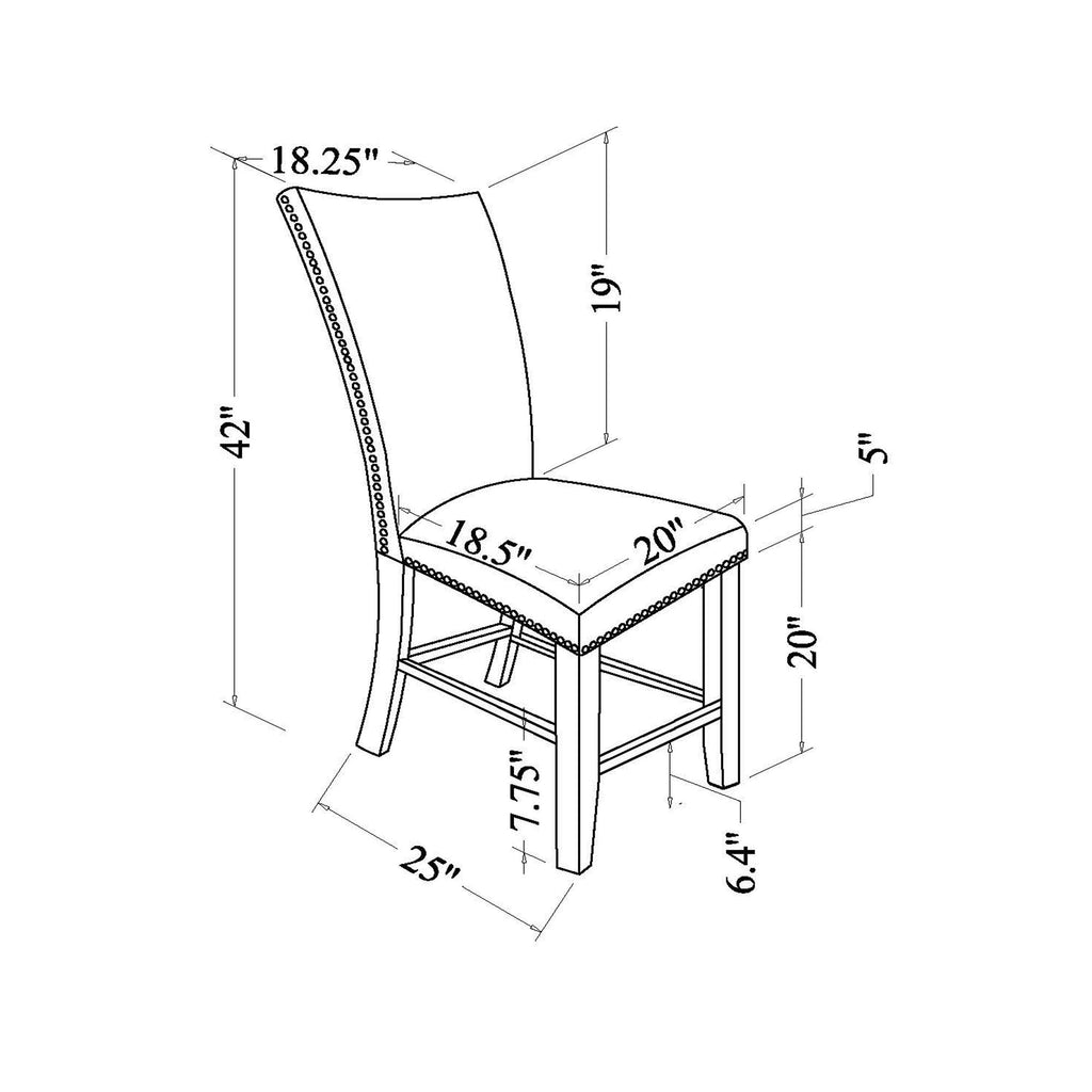 Mikha - Bar Table And Bar Stool by Unique Piece Furniture