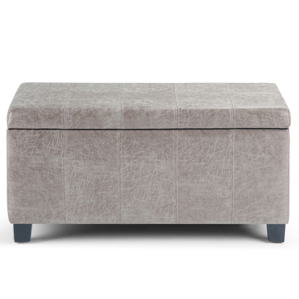 Dover - Upholstered Storage Ottoman Bench by Unique Piece Furniture