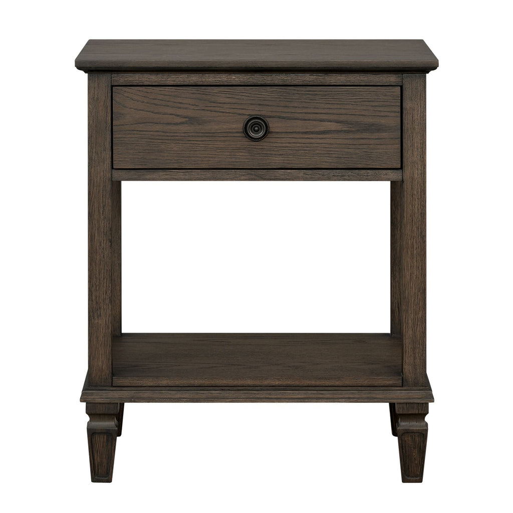 Victoria - Bedside Table With Drawer And Shelf by Unique Piece Furniture