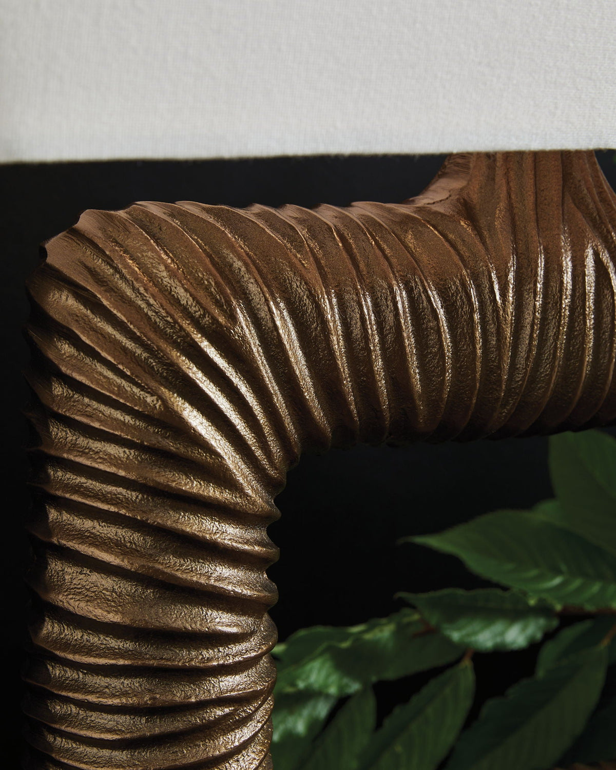 Garronby - Metal Table Lamp - Antique Brass Finish by Unique Piece Furniture