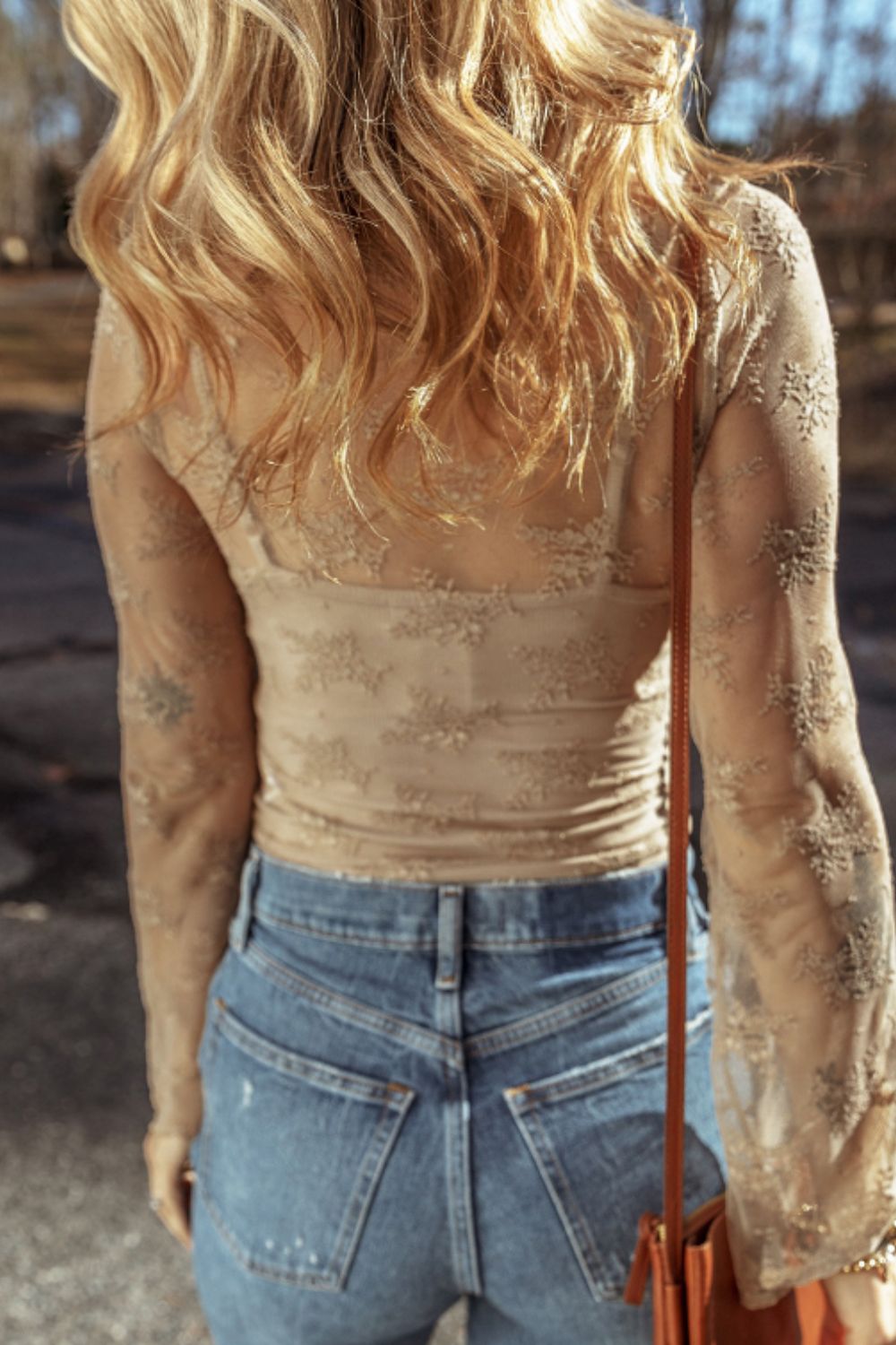 Surplice Cami and Lace Long Sleeve Cover Up Set by Wild and Free Boutique