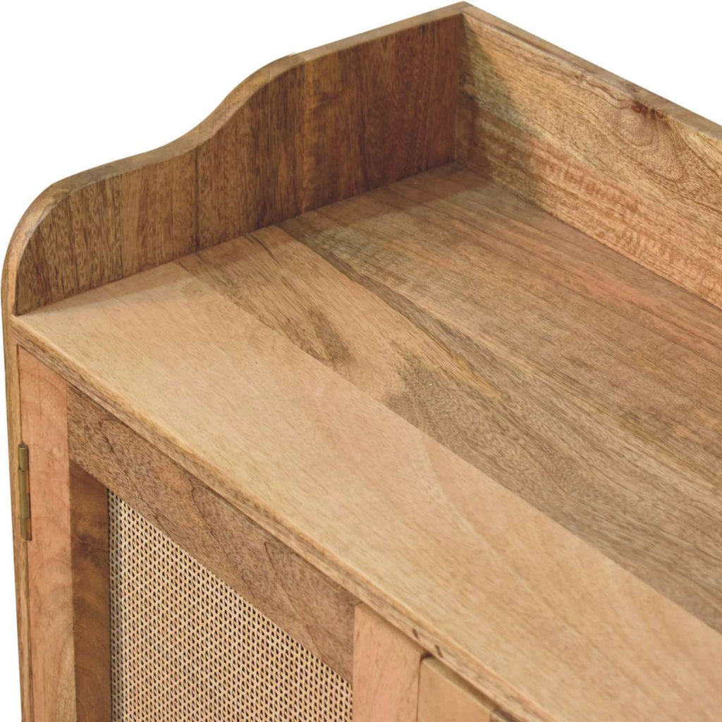 Larissa - T Bar Raised Cabinet - Brown by Unique Piece Furniture