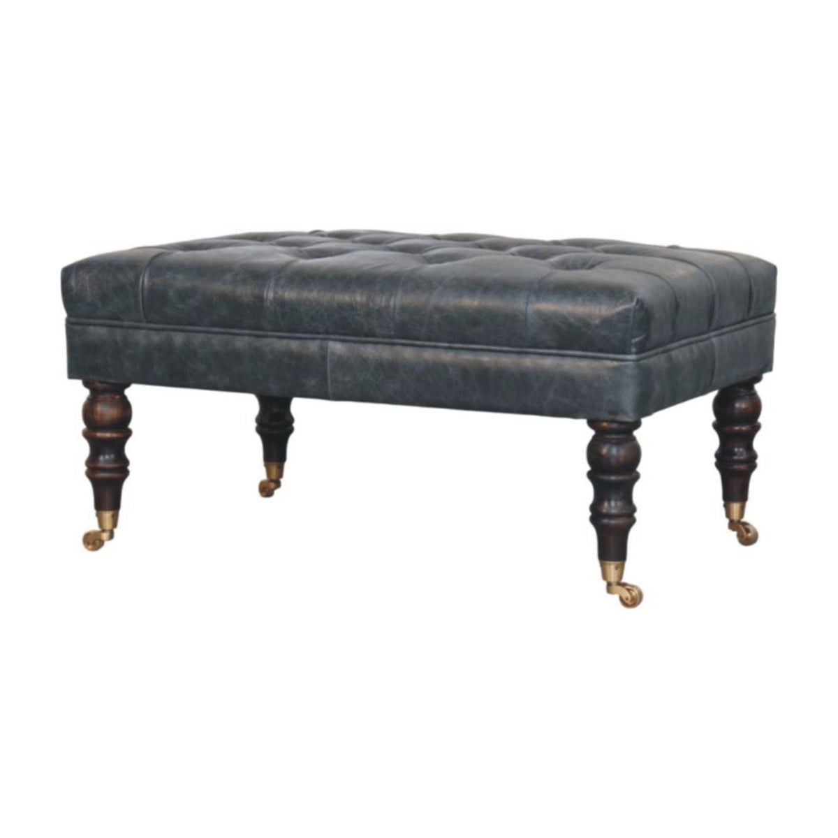 Buffalo - Ottoman With Castor Legs by Unique Piece Furniture