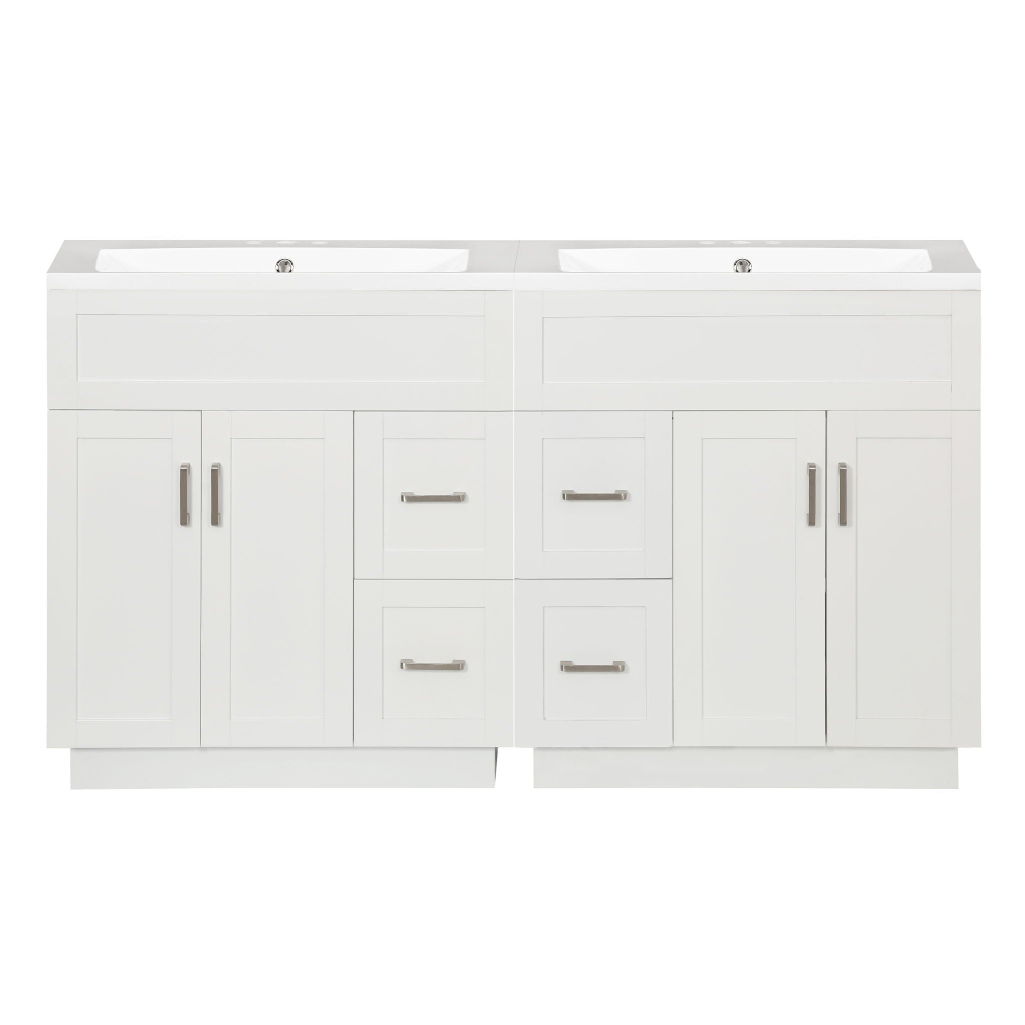 Bathroom Vanity With 2 Doors, 2 Drawers, Adjustable Shelf, Hidden Slides & Soft Close Hinges by Unique Piece Furniture