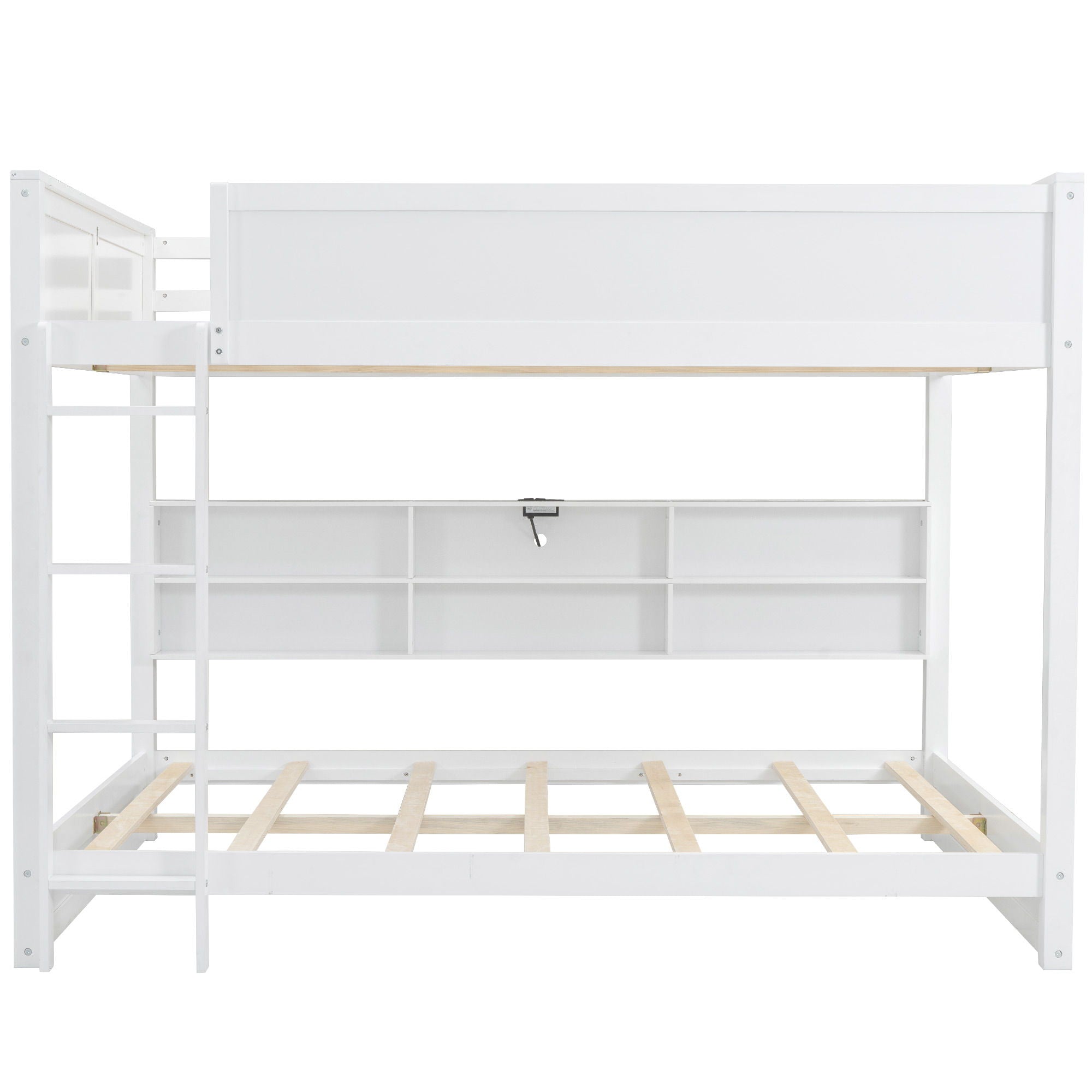 Bunk Bed With Storage Cabinets And USB Ports by Unique Piece Furniture