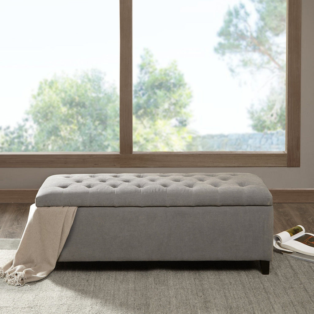 Elegant Design Tufted Top, Soft Close Storage Bench by Unique Piece Furniture