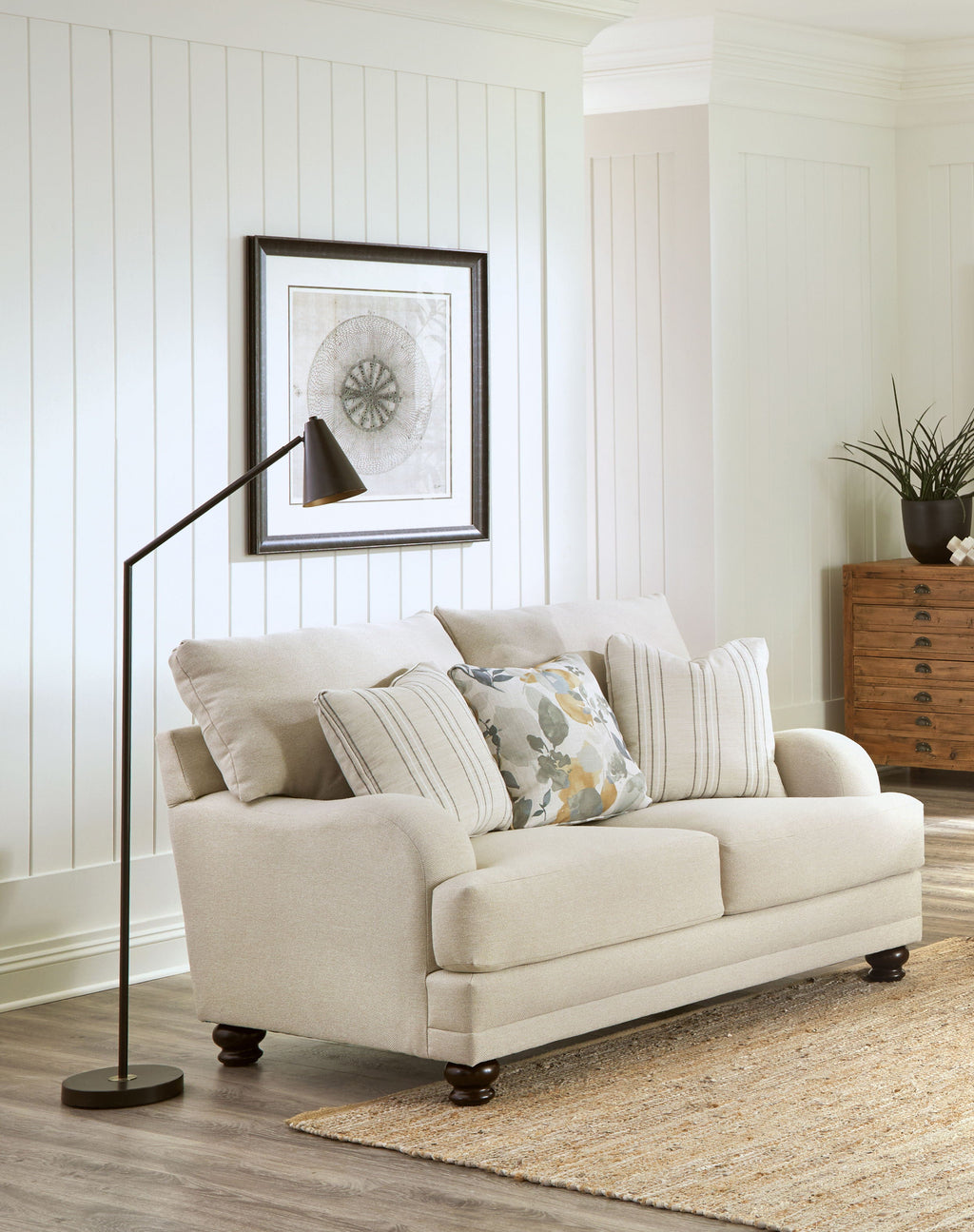Jonesport - Loveseat - Wheat by Unique Piece Furniture