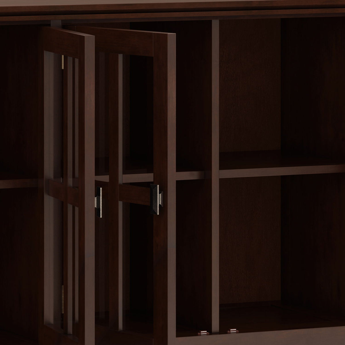 Artisan - Handcrafted Wide 4 Door Storage Cabinet by Unique Piece Furniture