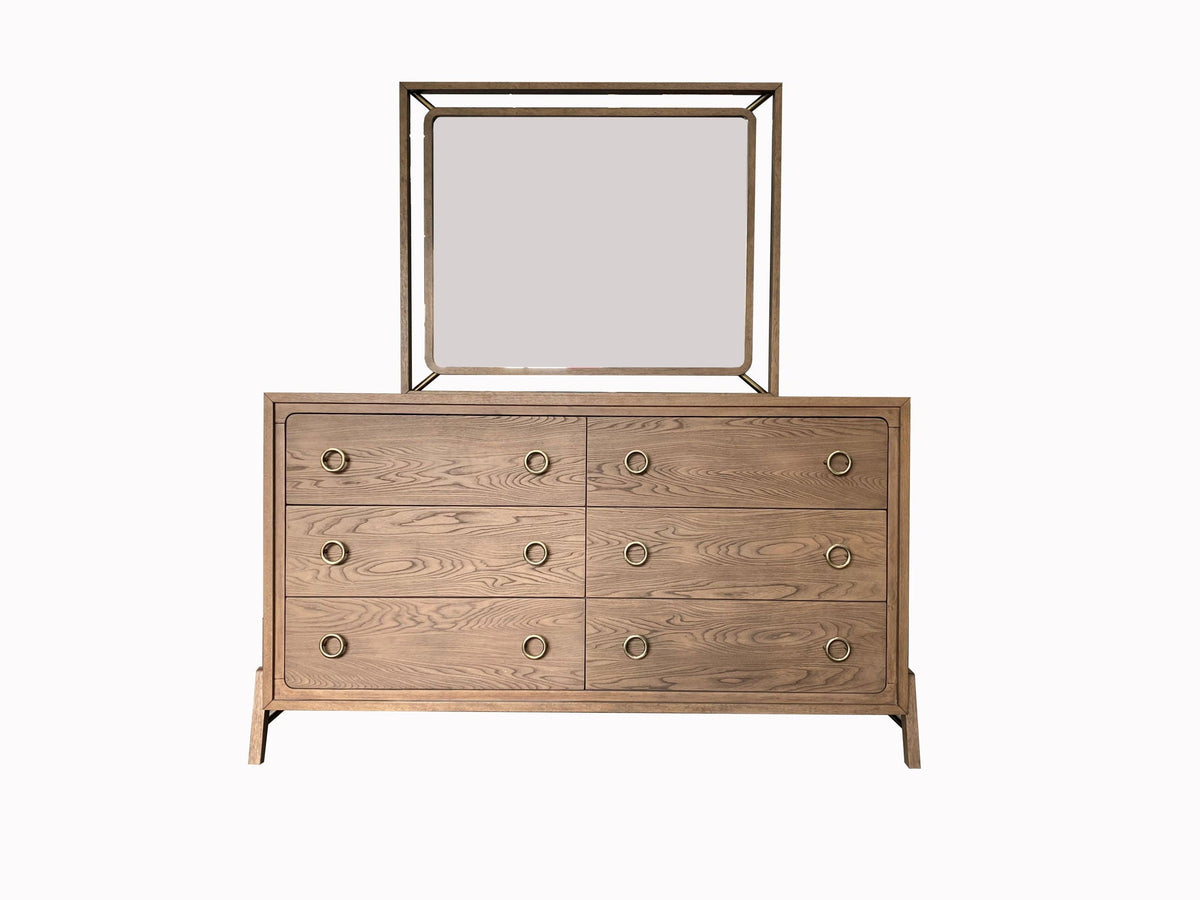 6 Drawer Dresser - Latte by Unique Piece Furniture