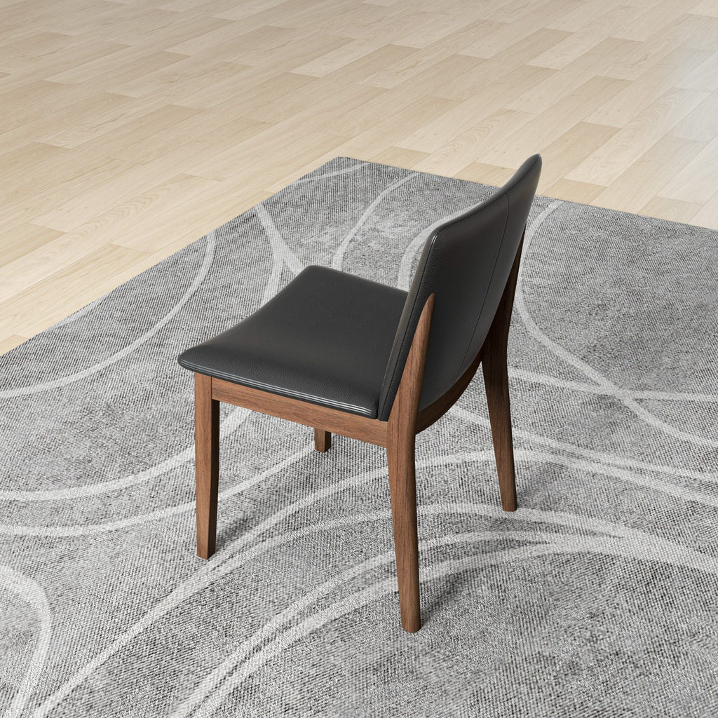 Laura - Mid-Century Modern Solid Wood Dining Chair (Set of 2) by Unique Piece Furniture