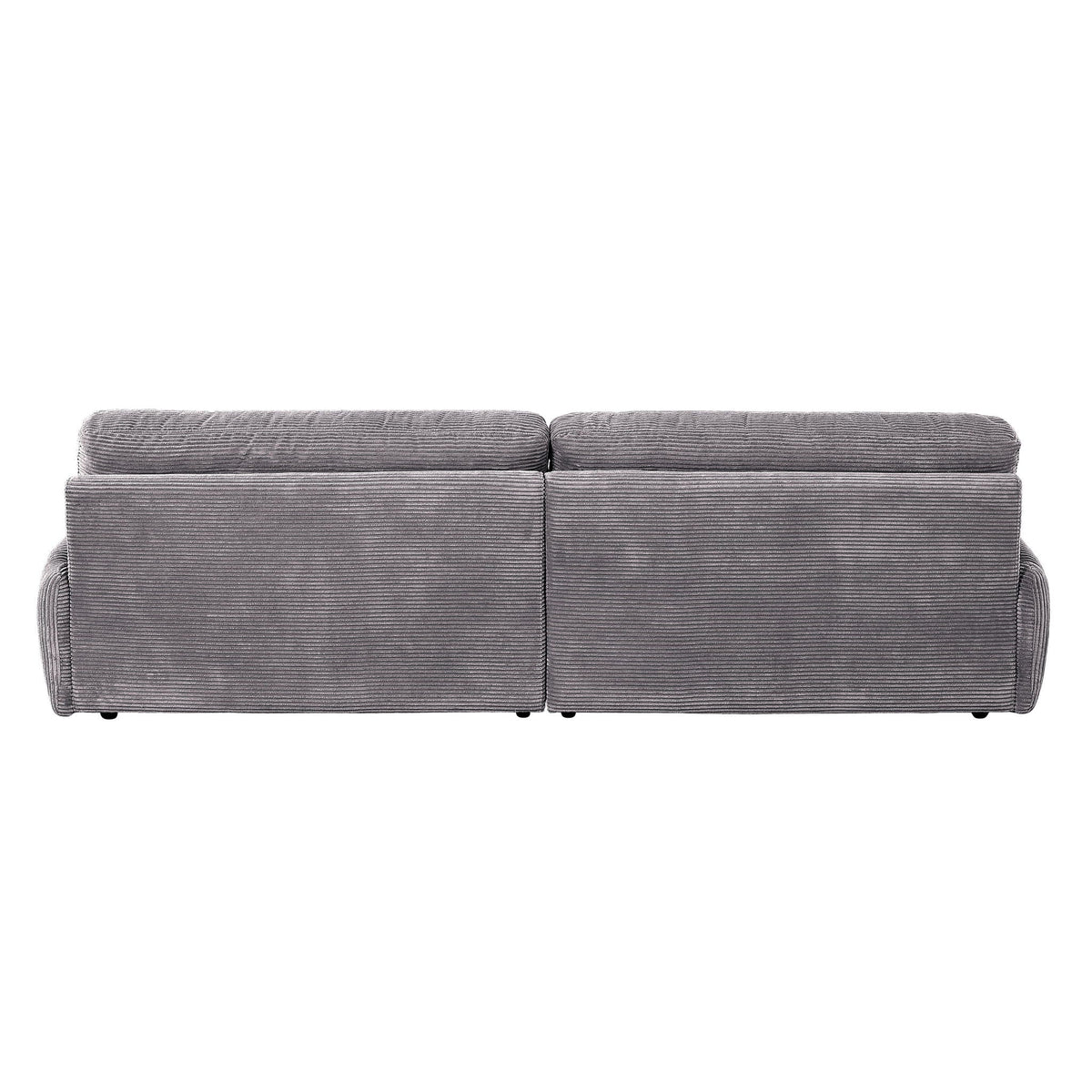 Cadenza - Corduroy Loveseat - Gray by Unique Piece Furniture