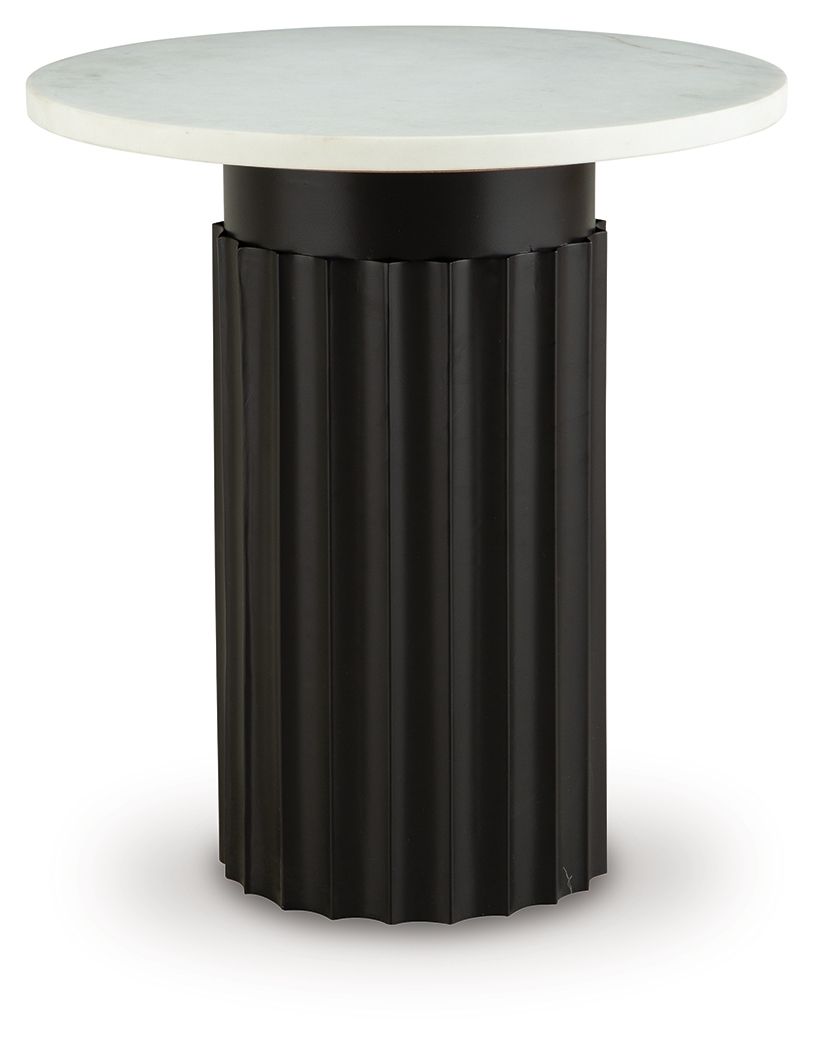 Wainstone - Accent Table - Black / White by Unique Piece Furniture