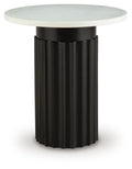 Wainstone - Accent Table - Black / White by Unique Piece Furniture