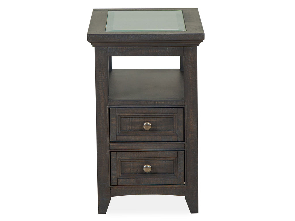 Westley Falls - Chairside End Table - Graphite by Unique Piece Furniture