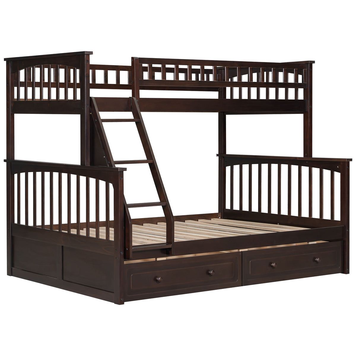 Bunk Bed With Drawers, Convertible Storage Bed by Unique Piece Furniture