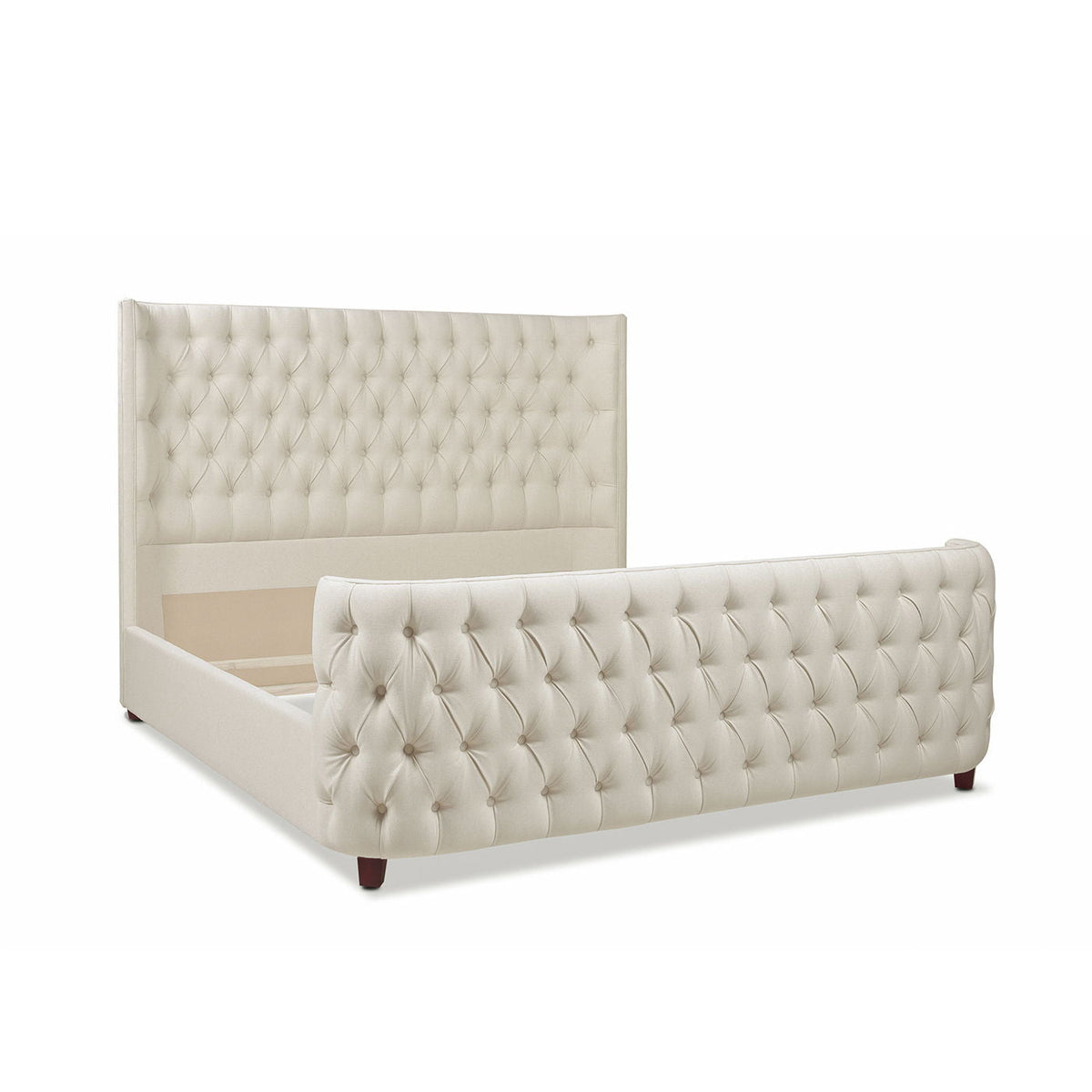 Brooklyn - Tufted Panel Bed Headboard And Footboard Set by Unique Piece Furniture