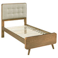 Robyn Wood Twin Platform Bed Light Ash by Unique Piece Furniture