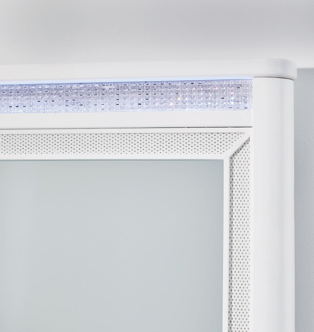 Chalanna - Dresser And Mirror - White by Unique Piece Furniture