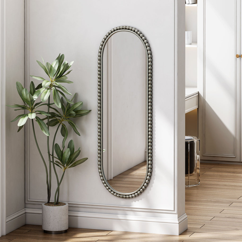 Oval Retro Mirror, Wall Hanging Mirror For Living Room by Unique Piece Furniture