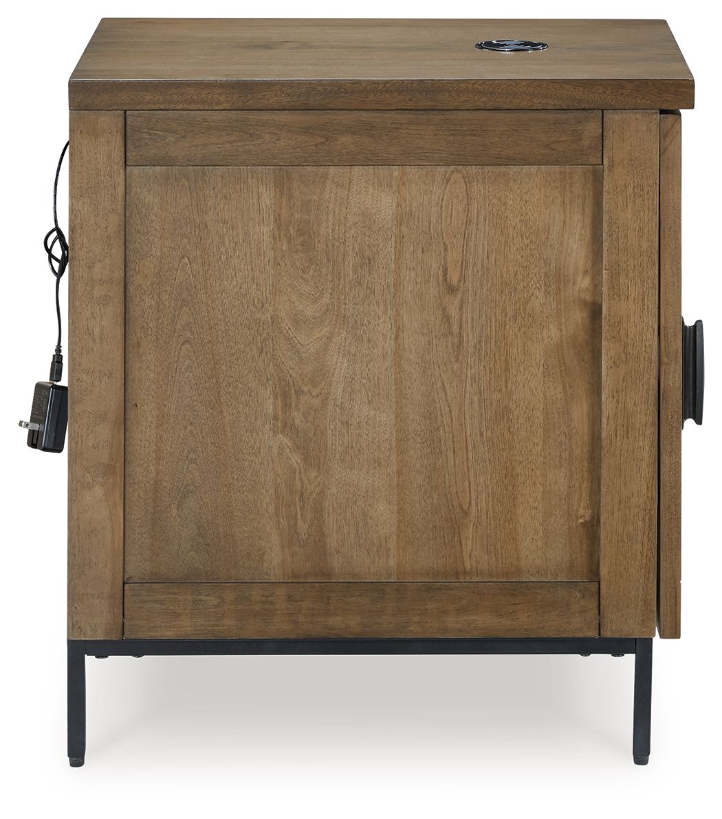 Torlanta - Chair Side End Table - Brown by Unique Piece Furniture