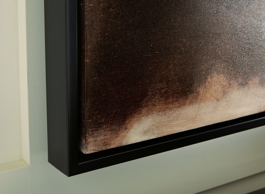 Drewland - Wall Art - Black / Brown / Orange by Unique Piece Furniture
