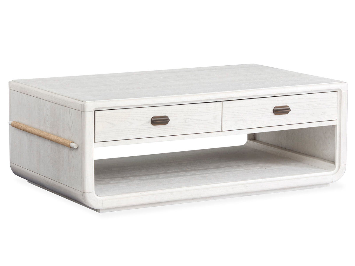 Sunset Cove - Rectangular Cocktail Table With Casters by Unique Piece Furniture