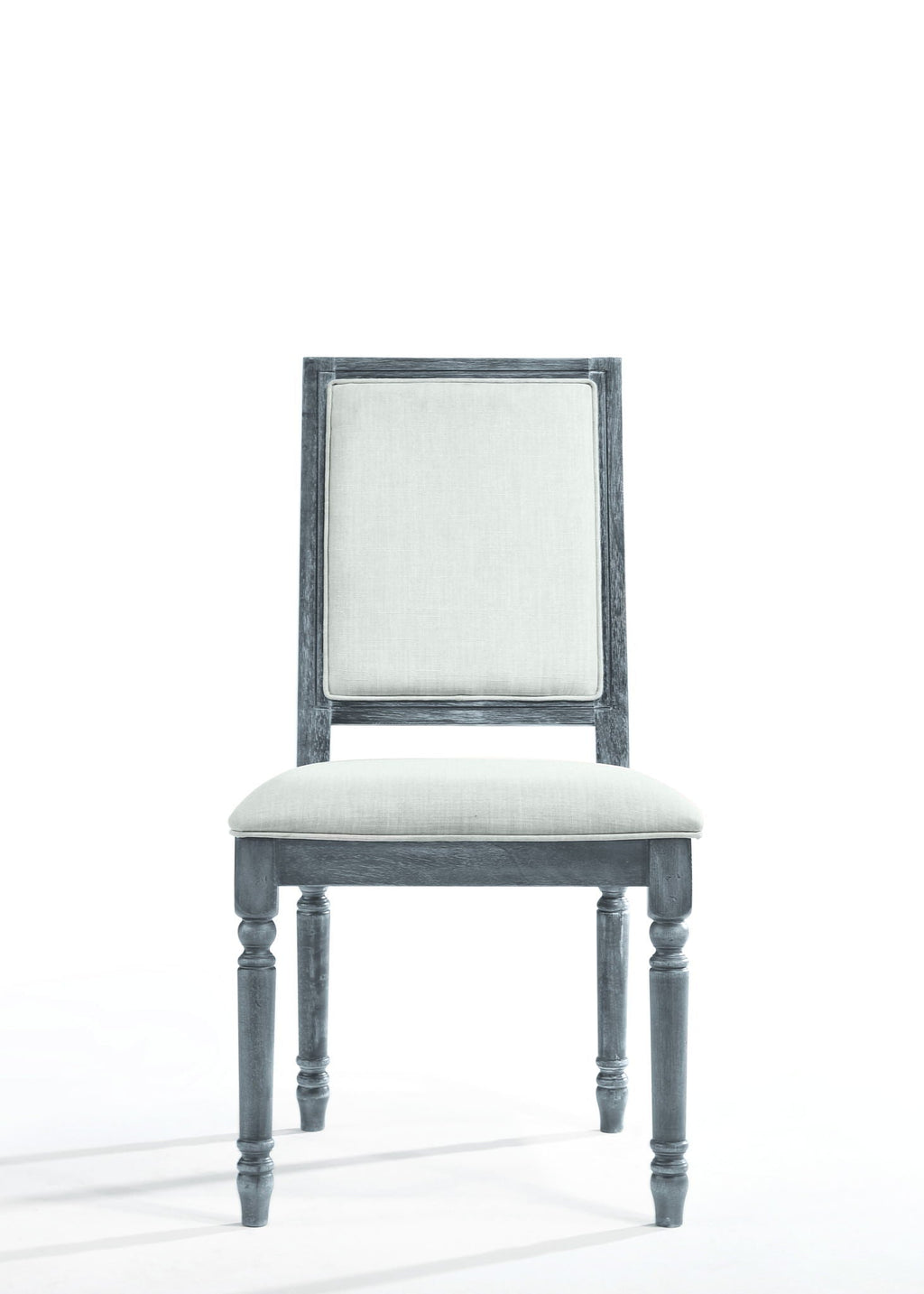 Leventis - Weathered Side Chair - Cream / Gray by Unique Piece Furniture