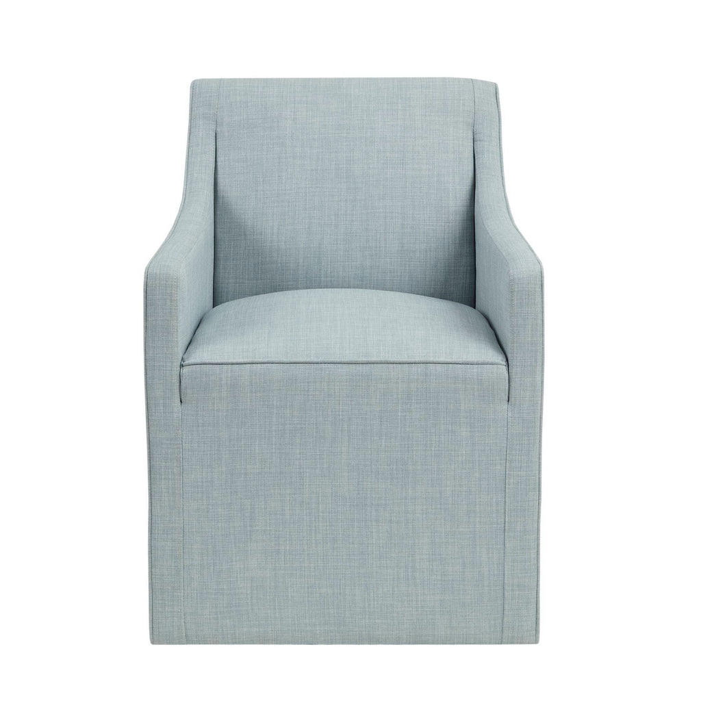 Traditional Skirted Dining Arm Chair by Unique Piece Furniture