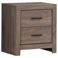 Brantford 2-drawer Nightstand Barrel Oak by Unique Piece Furniture