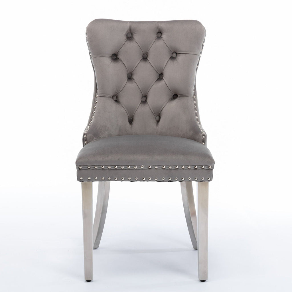 Nikki - Contemporary Upholstered Dining Chair (Set of 2) by Unique Piece Furniture