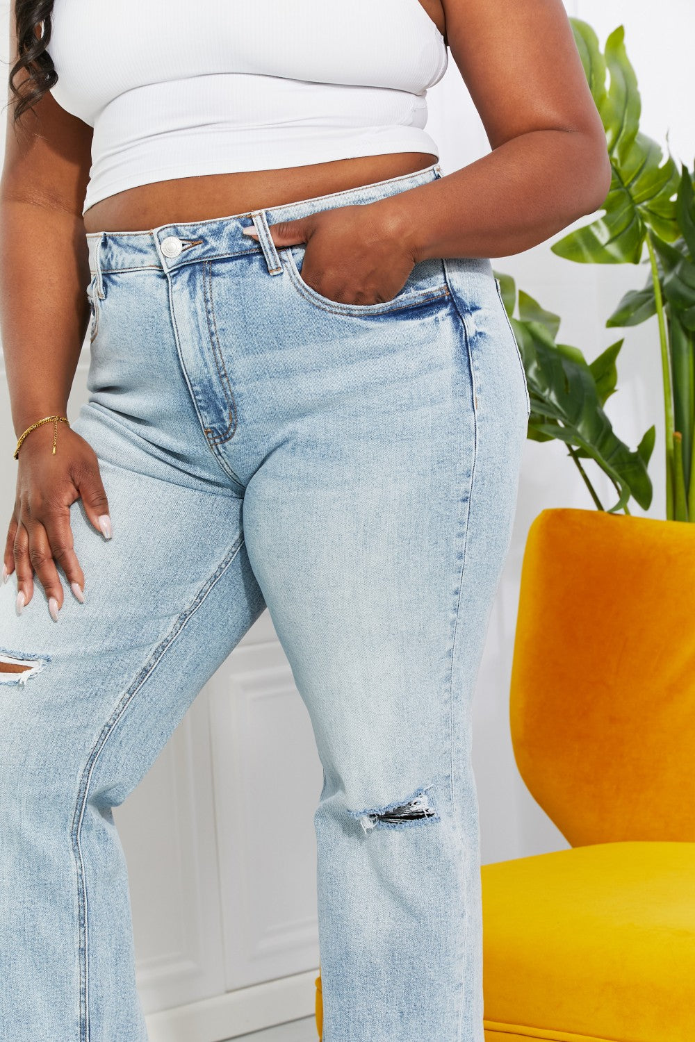 Vervet by Flying Monkey Full Size Allie 90's Dad Jean by Wild and Free Boutique