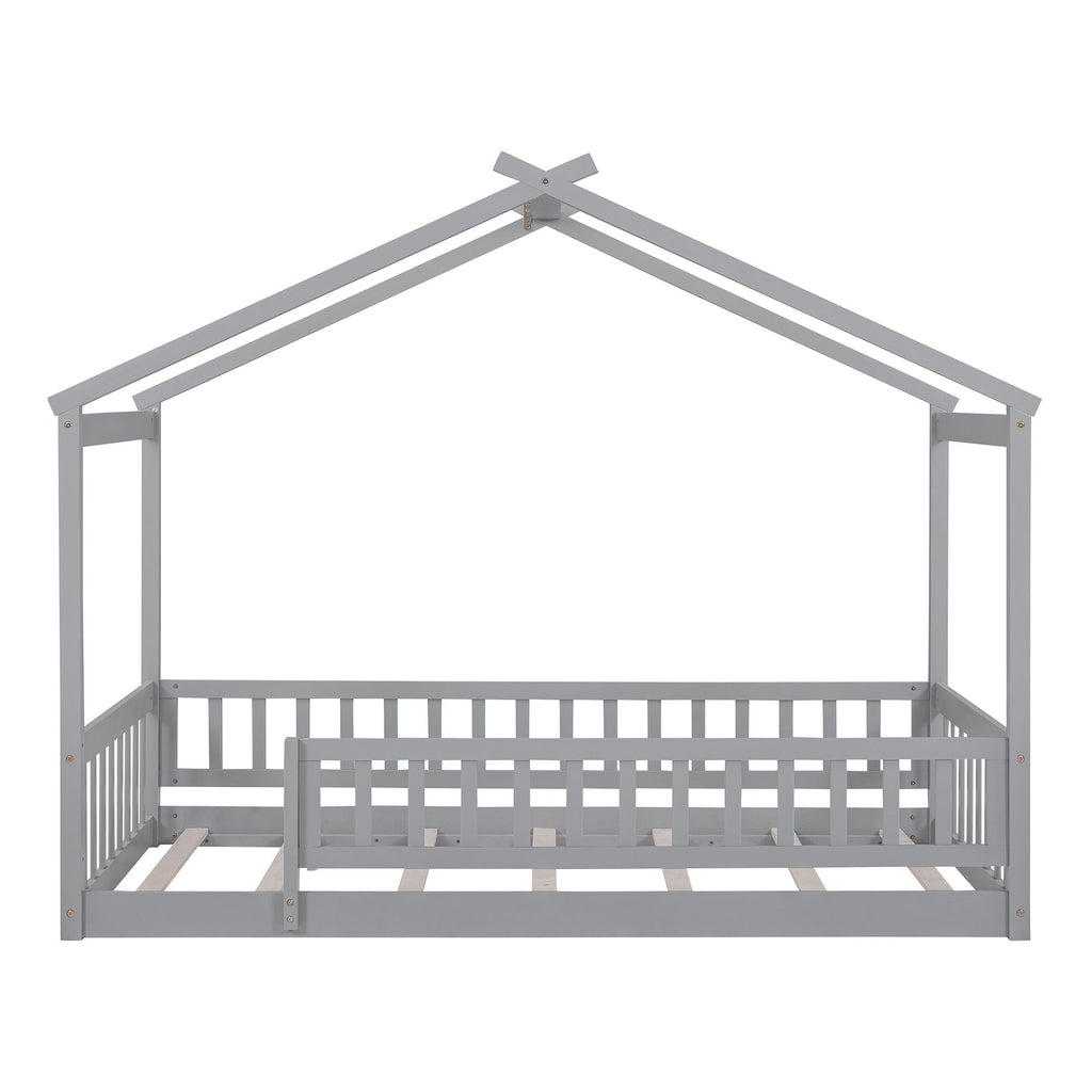 Bed House Bed Frame With Fence by Unique Piece Furniture