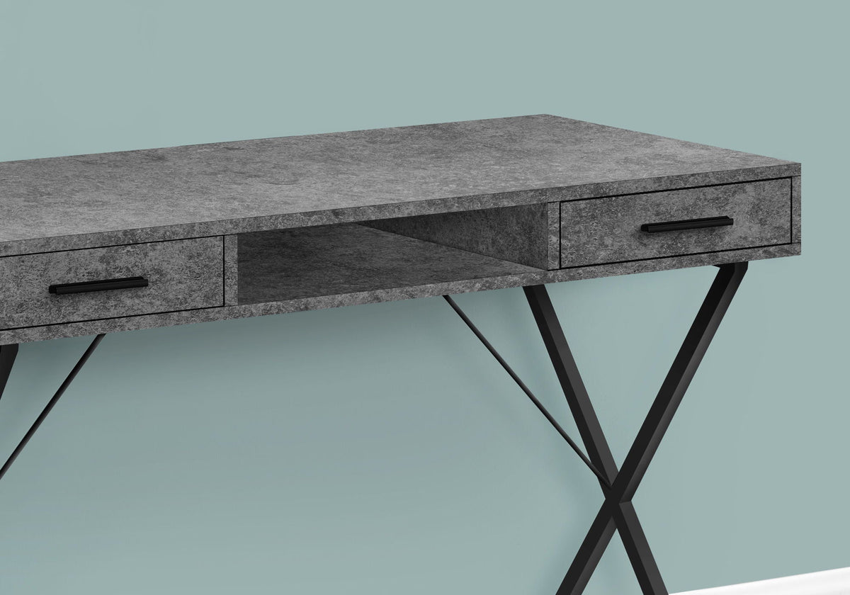 Computer Desk, Home Office, Laptop, Left / Right Set-Up, Storage Drawers, Work, Contemporary, Modern by Unique Piece Furniture