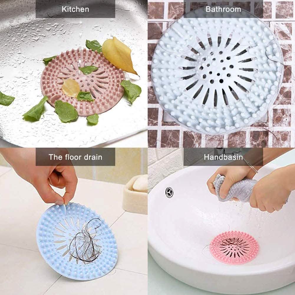 5-Pack: Silicone Hair Stopper by DailySale