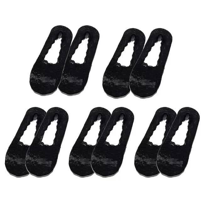 5-Pair: Women's No Show Socks by DailySale