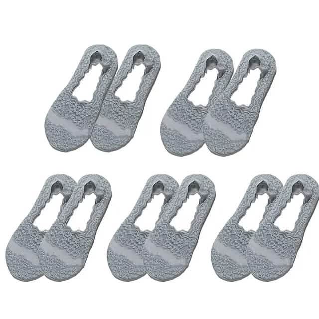 5-Pair: Women's No Show Socks by DailySale