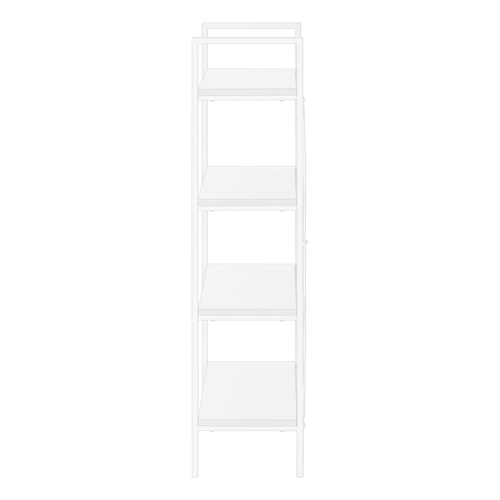 Bookshelf, Bookcase, 4 Tier, Office, Bedroom, Contemporary, Modern by Unique Piece Furniture
