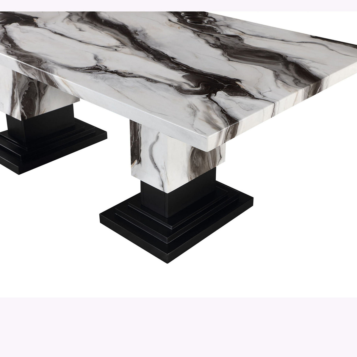 Stacey - Dining Table - Multicolor by Unique Piece Furniture