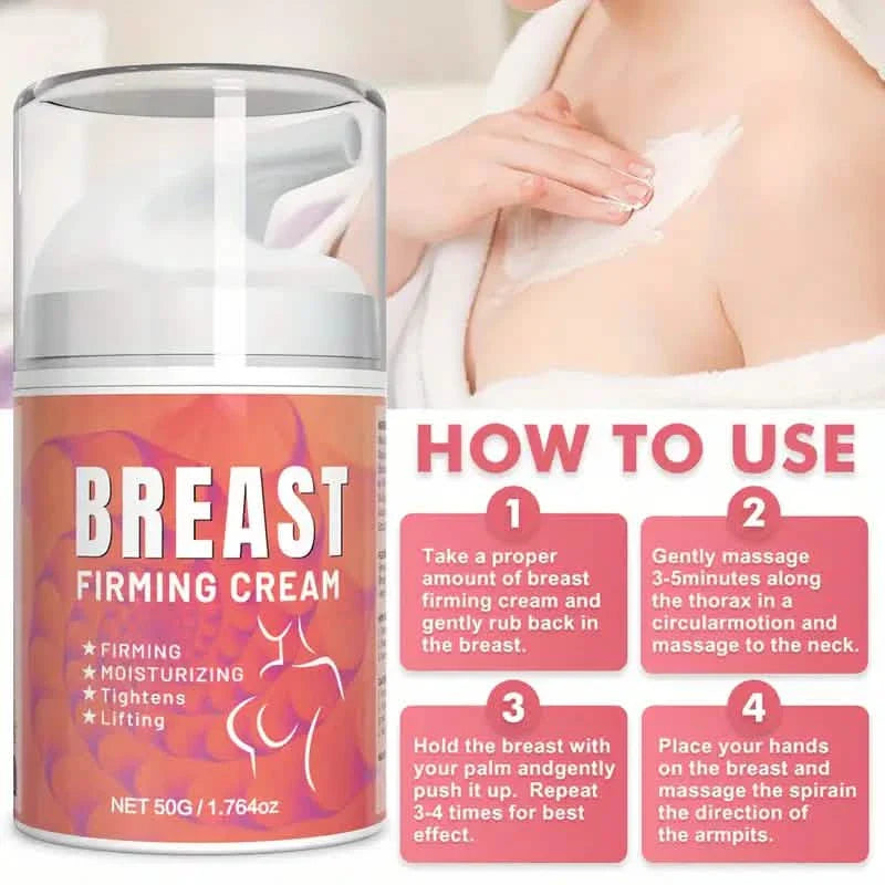 50g Breast Firming Cream with Jojoba Oil, Vitamin E, and Honey by DailySale