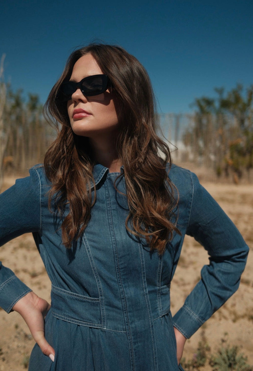 SOFT DENIM DRESS by profile-nyc