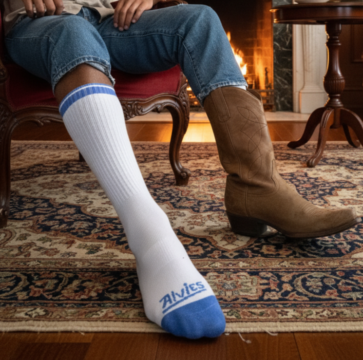 Socks Designed For Boots by Alvies