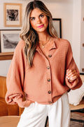 Parker Button Front Dolman Sleeve Sweater Cardigan by Threaded Pear