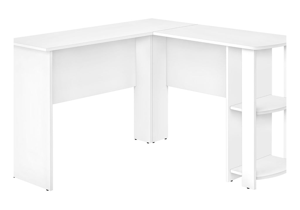 Computer Desk, Home Office, Corner, Storage Shelves, L Shape, Laptop, Contemporary & Modern by Unique Piece Furniture