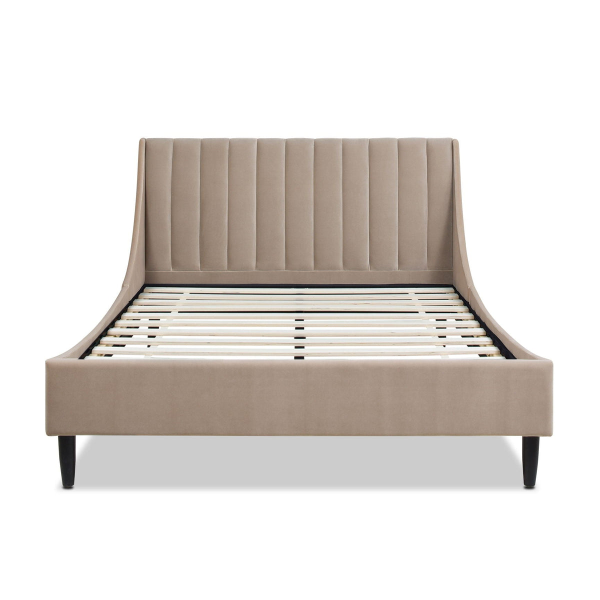 Aspen - Vertical Tufted Modern Headboard Platform Bed Set by Unique Piece Furniture