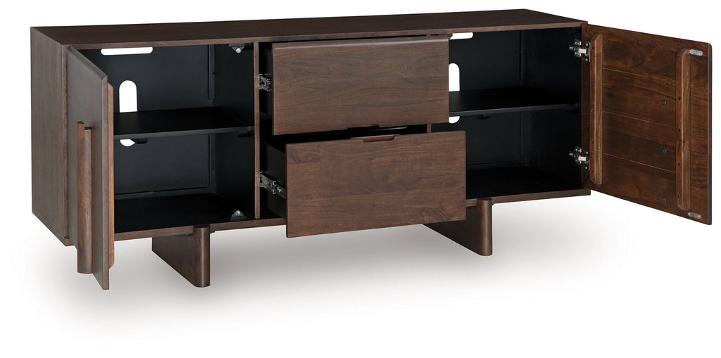 Kydler - Accent Cabinet - Medium Brown by Unique Piece Furniture