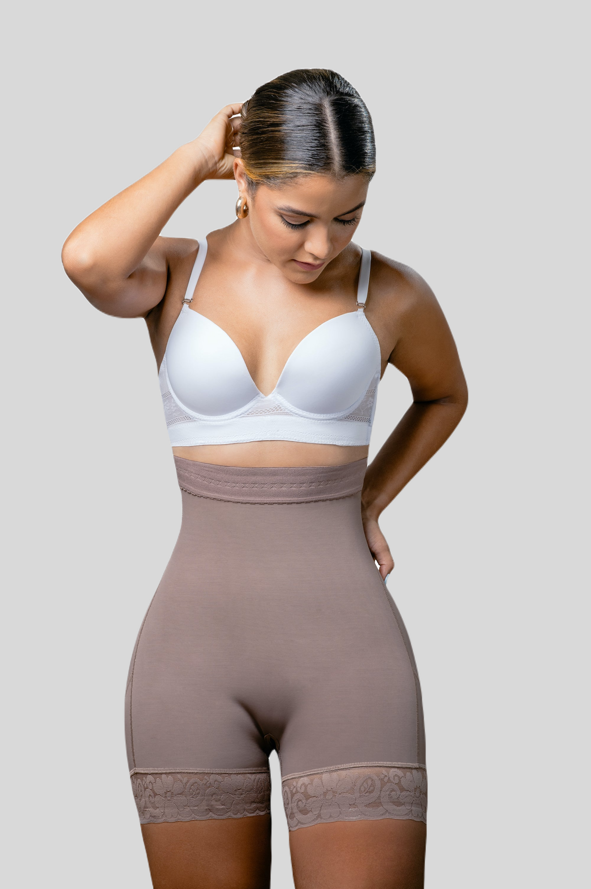 High Waist Short Firm Compression Shaper by Vedette Store