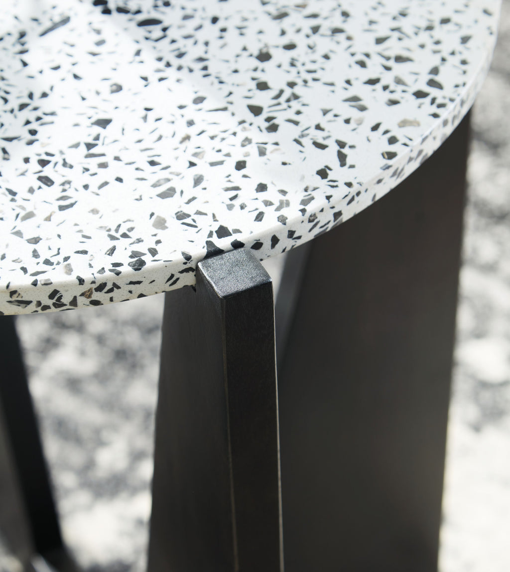 Tellrich - Accent Table - Black / White by Unique Piece Furniture